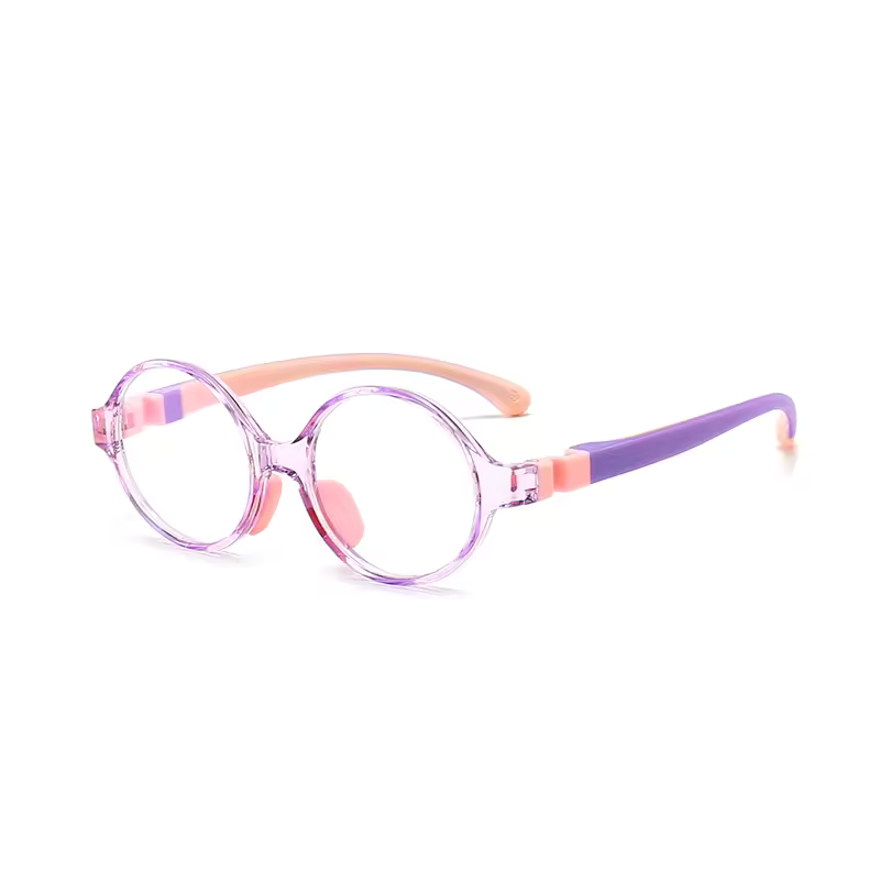 Lentes Raferty Redondas Vintage Flexibles para niños